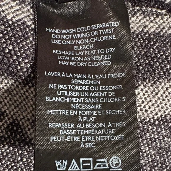 Anthropologie Black and Gray Knit Top - Picture 6 of 8